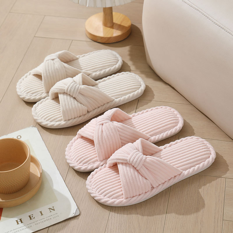 Corduroy Cross Strap Home Slip - Sewing Cloth recensie en prijs