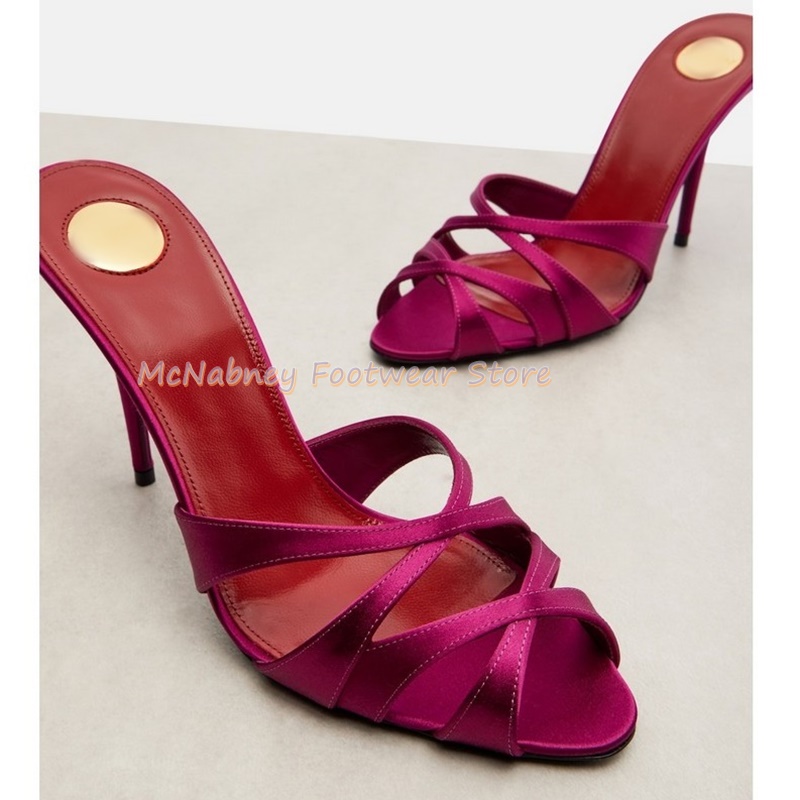 Pointed Stilettos Satin Fabric - Sewing Fabric recensie en prijs