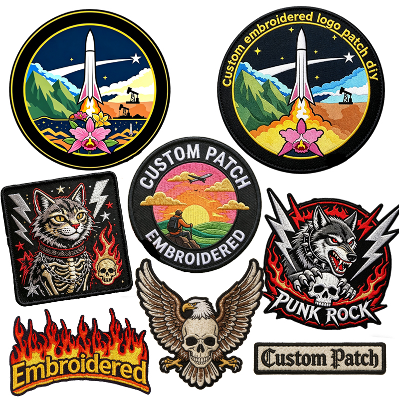 Custom Embroidered Patches for - Velcro Sew On recensie en prijs